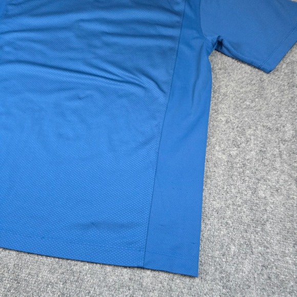 Nike Golf Dri-FIT Polo Shirt Royal Blue Short Sleeve Men's Medium - Picture 14 of 15